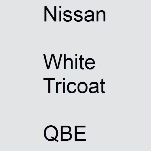 Nissan, White Tricoat, QBE.